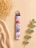 Flower Scrunchie Key Fob