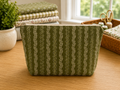 Vintage Green Zip Pouch