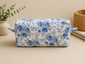 Blue Flower Boxy Bag