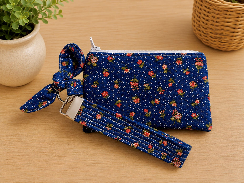 Dainty Flowers Mini Pouch